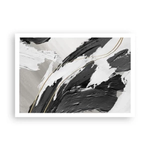 Poster - Abstractie op grote schaal - 100x70 cm