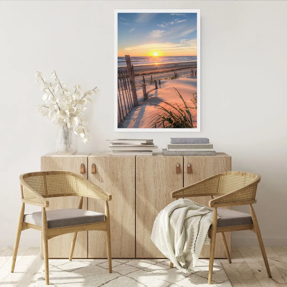 Poster - Glans en schaduw van de wind - 70x100 cm