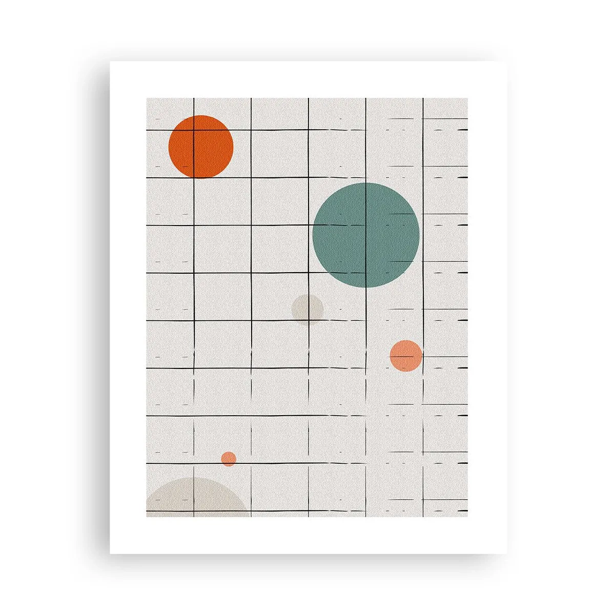 Poster - Gevangen. Wij of zij? - 40x50 cm