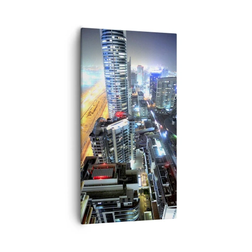 Schilderen op canvas - Een wonder in de woestijn - 55x100 cm