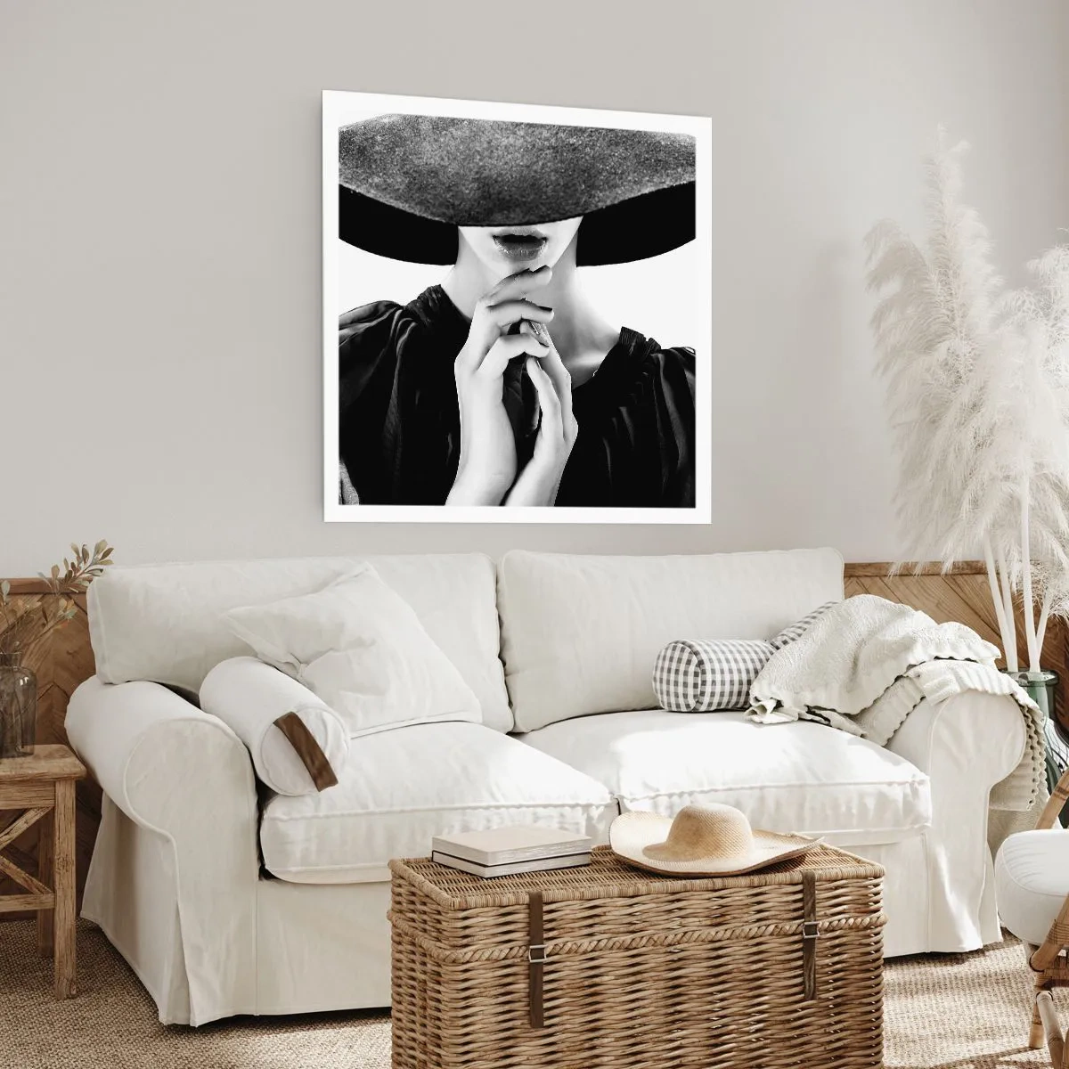 Poster - Verborgen schoonheid - 60x60 cm