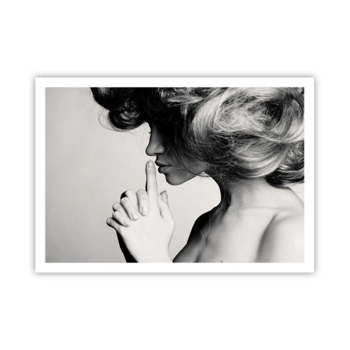 Poster - Luisteren naar zichzelf - 100x70 cm