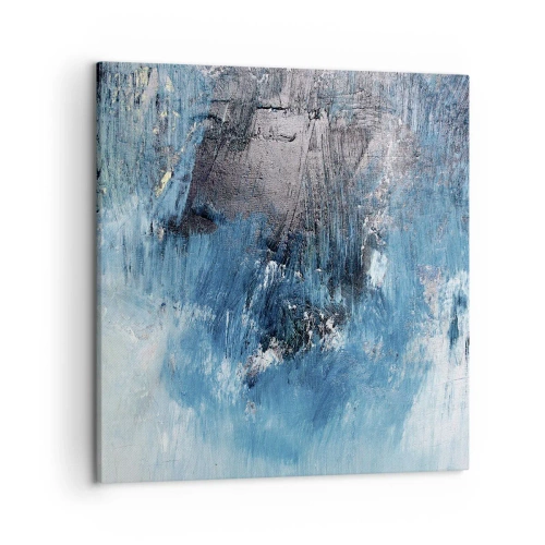 Schilderen op canvas - Rhapsody in Blauw - 50x50 cm