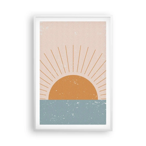 Poster in een witte lijst - Een dagelijks wonder - 61x91 cm