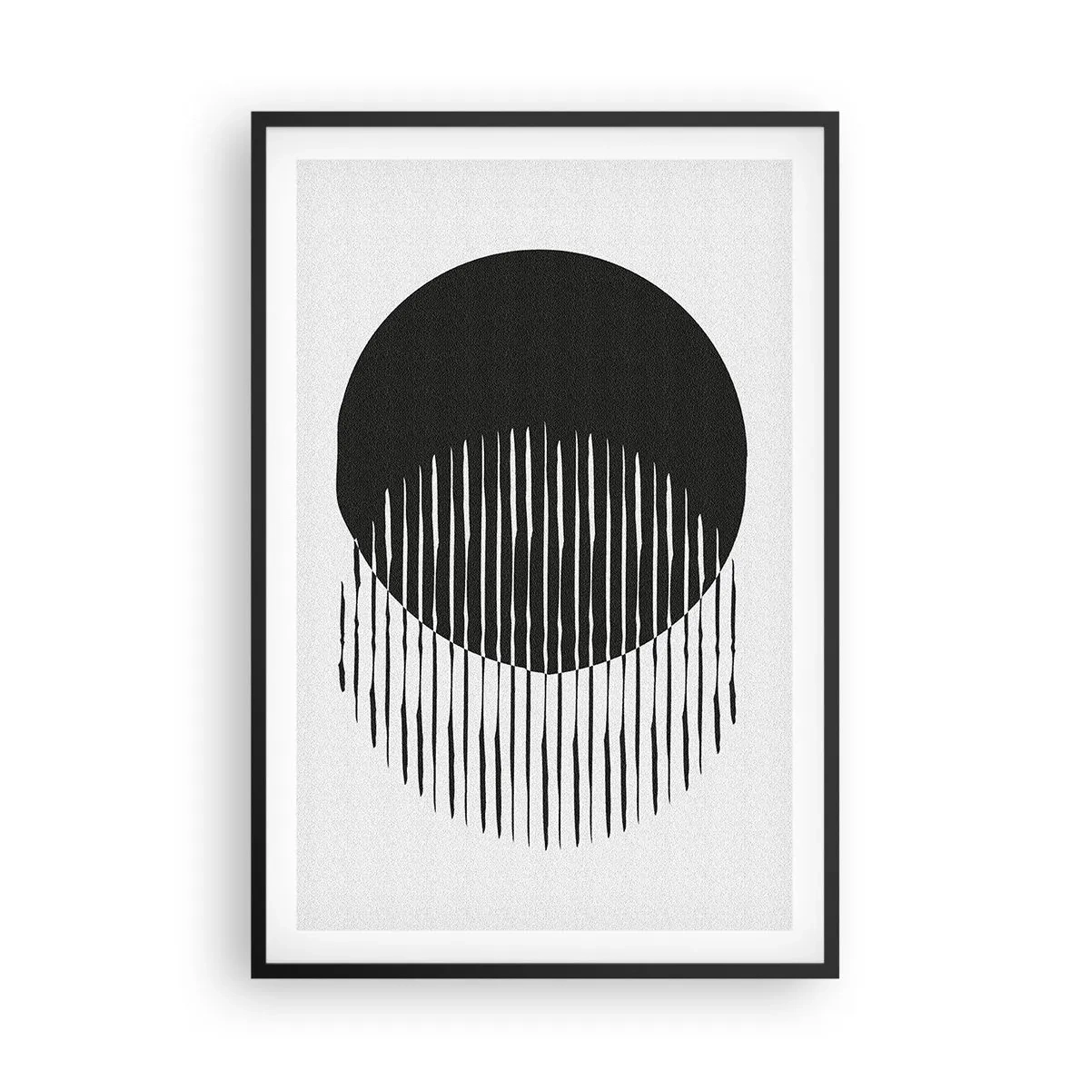 Poster in een zwarte lijst - Zijn alter ego - 61x91 cm