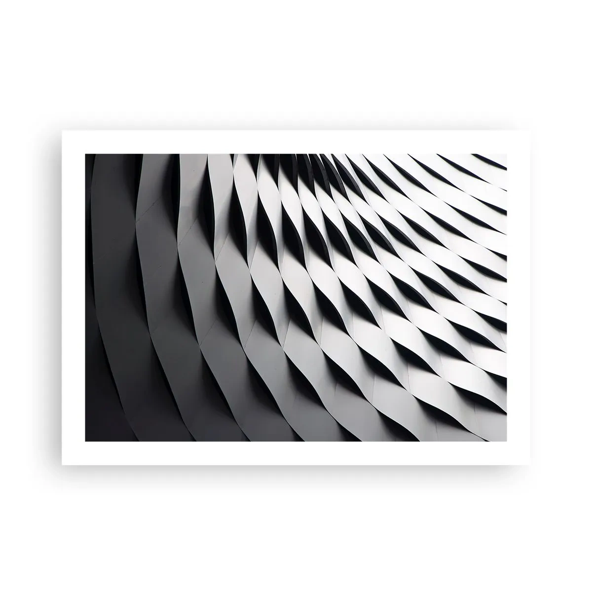 Poster - Aan de oppervlakte van de golven - 70x50 cm