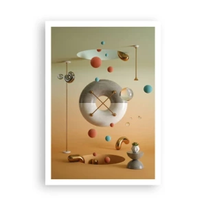 Poster - Er kan van alles gebeuren - 70x100 cm