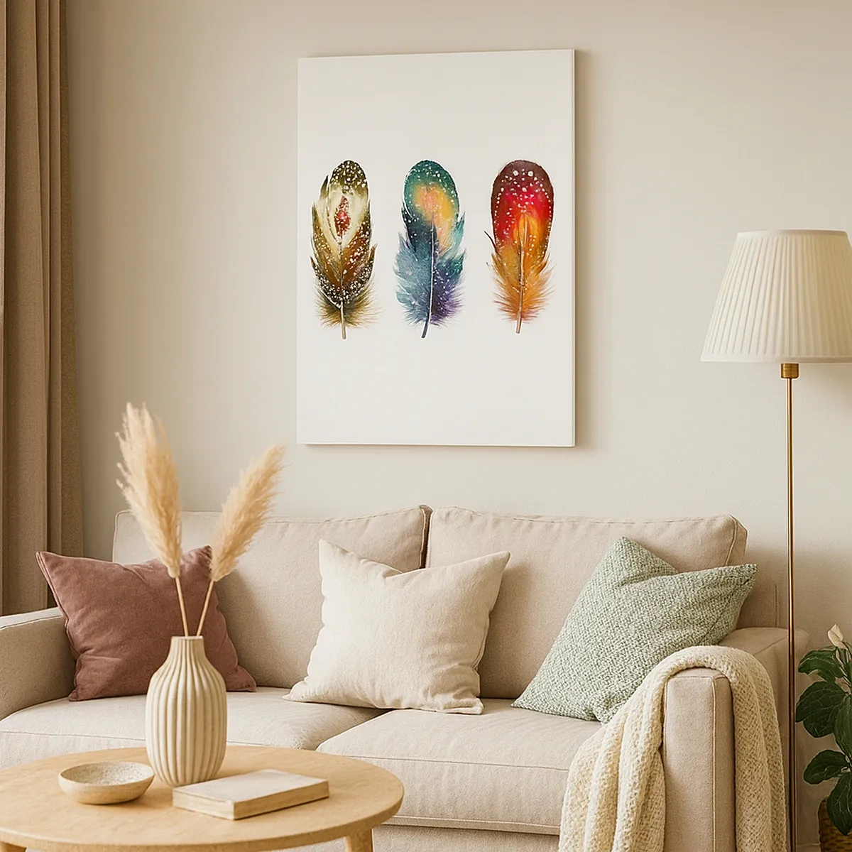 Schilderen op canvas - Rituelen, ceremonies, geheimen - 50x70 cm