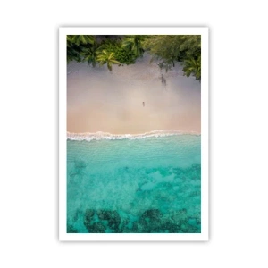 Poster - Paradijsstrand - 70x100 cm