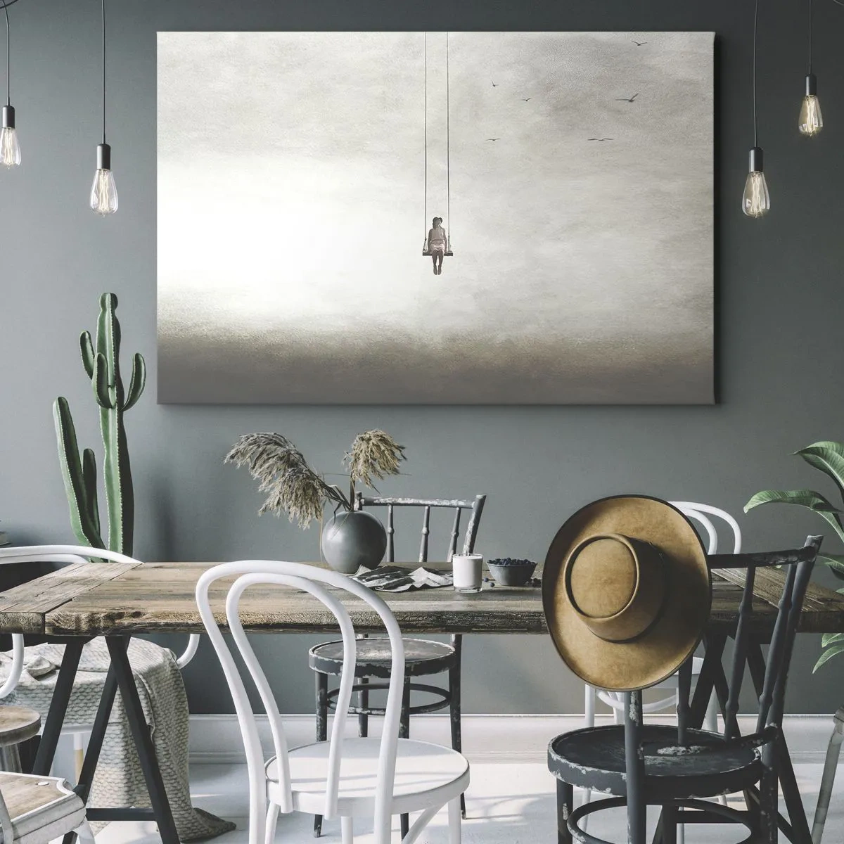 Schilderen op canvas - Een kind in ons - 120x80 cm