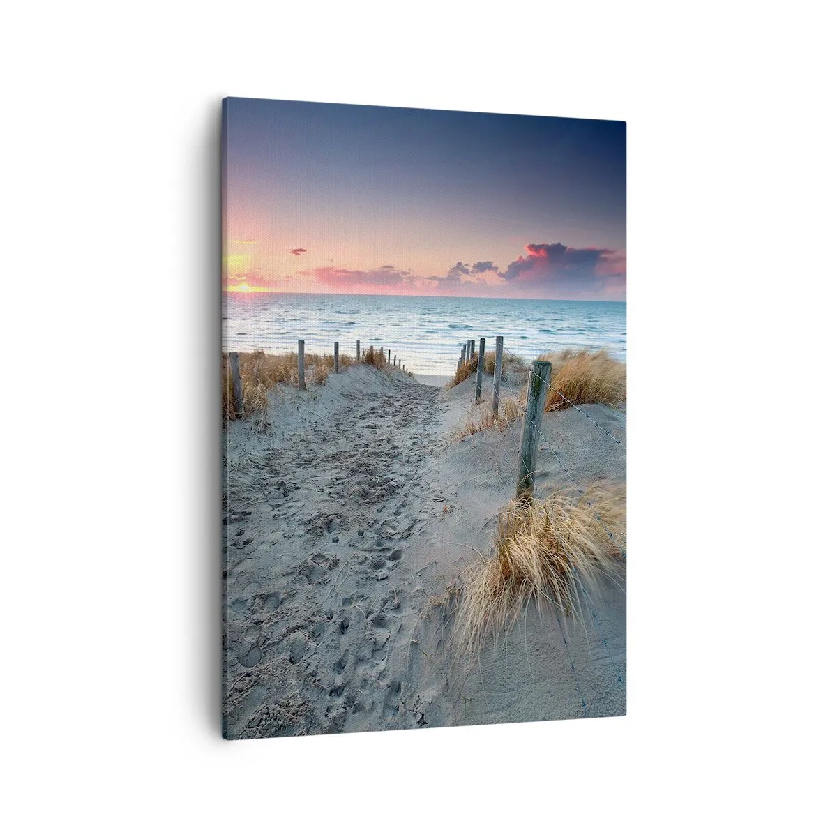 Schilderen op canvas - Je liet een regenboog van licht stralend... - 50x70 cm