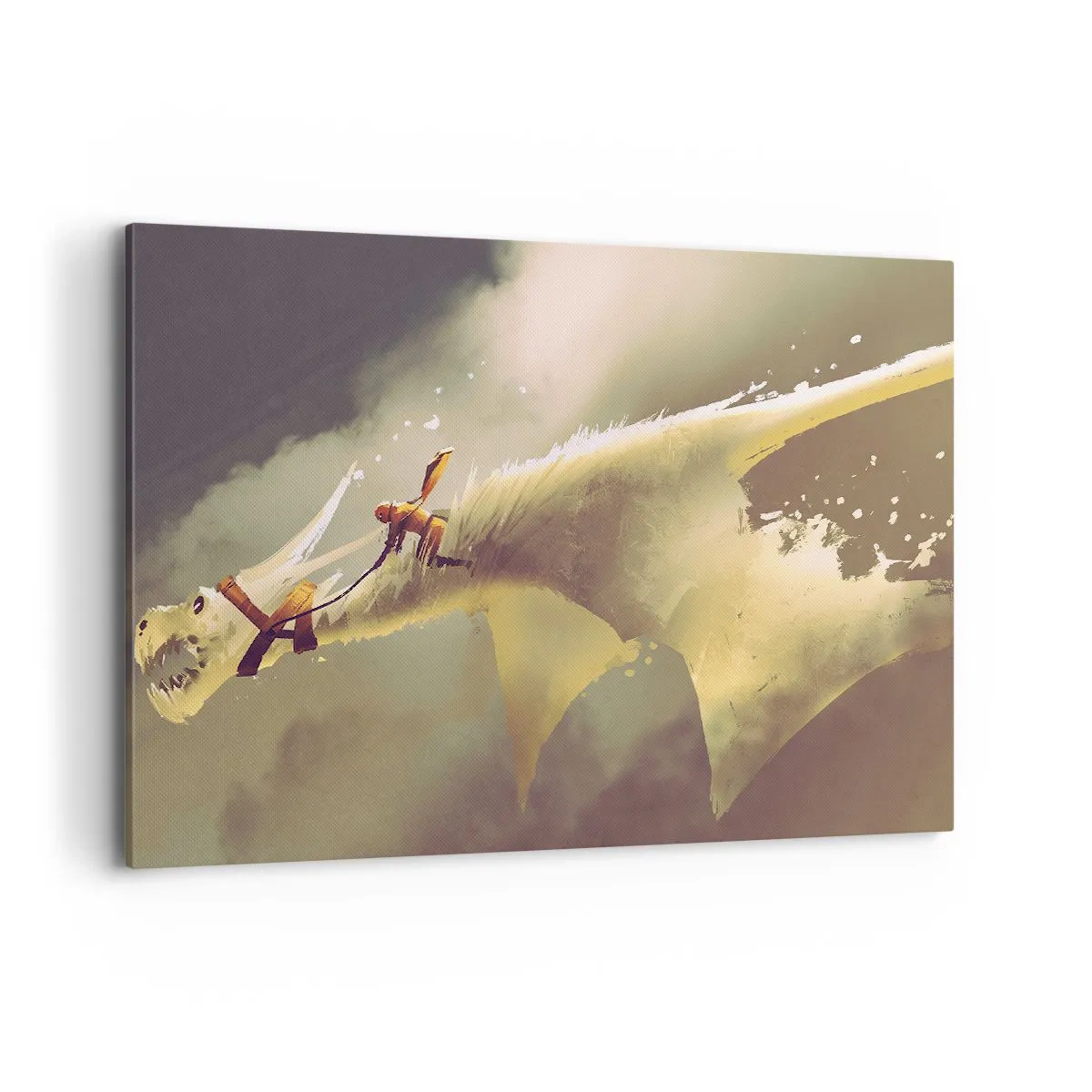 Schilderen op canvas - De wereld te hulp - 100x70 cm