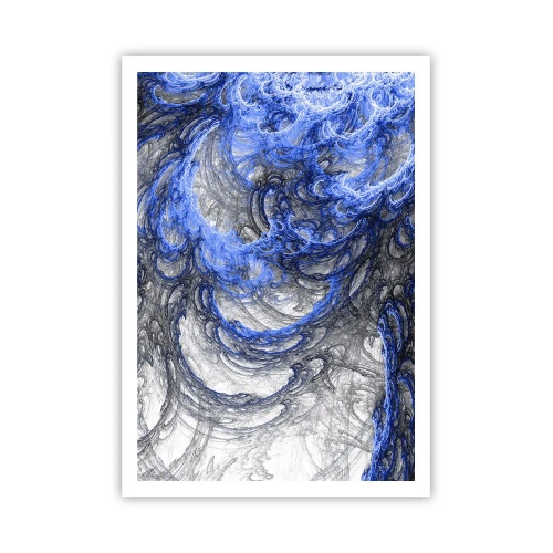 Poster - De geboorte van een golf - 70x100 cm
