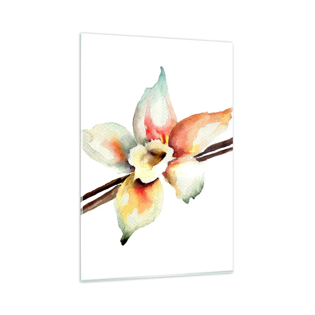 Schilderen op glas - Zoetheid gemorst met verf - 80x120 cm