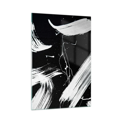 Schilderen op glas - Breek de duisternis - 70x100 cm