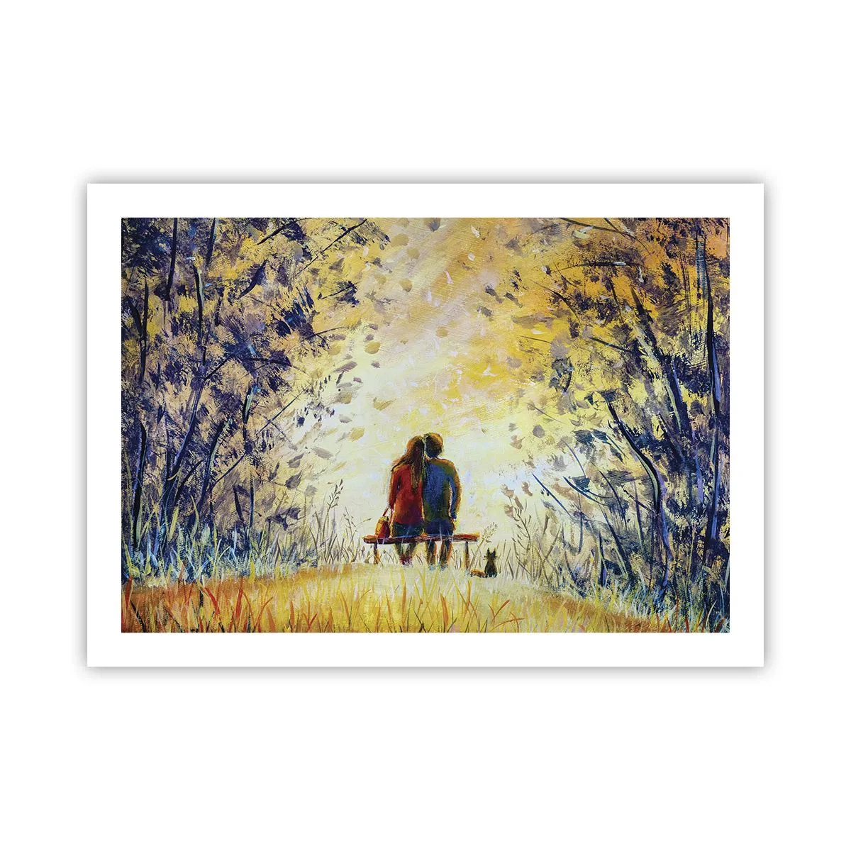 Poster - Een magisch moment - 70x50 cm