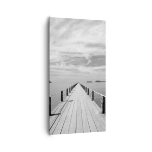 Schilderen op canvas - Of misschien een reis... - 65x120 cm