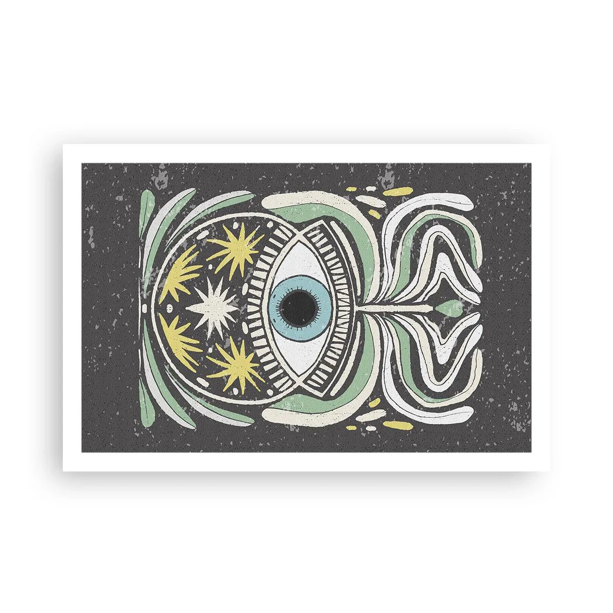 Poster - Tribale rituelen - 91x61 cm
