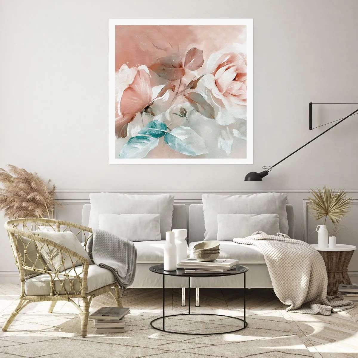 Poster - De geest van de romantiek - 60x60 cm