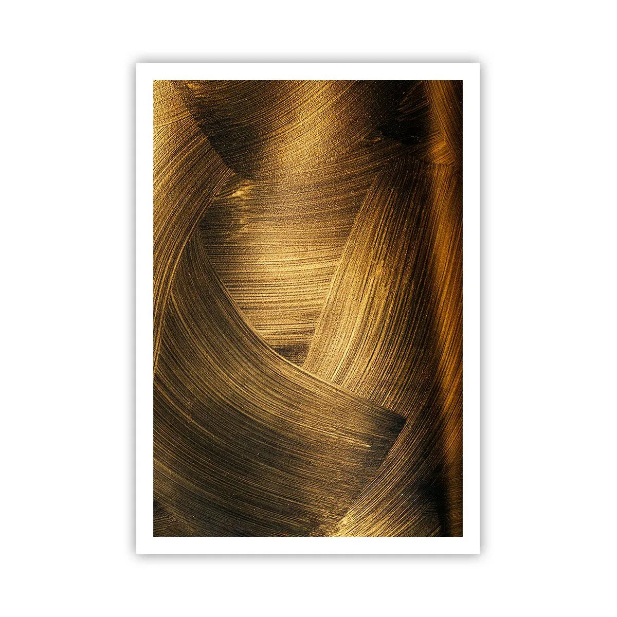 Poster - In een gouden doolhof - 70x100 cm