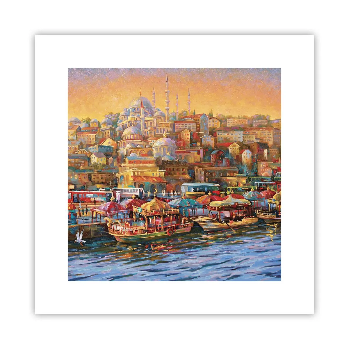 Poster - Istanboel verhaal - 30x30 cm