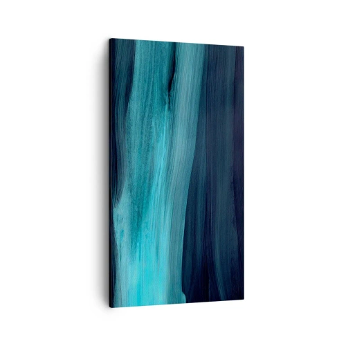 Schilderen op canvas - Ga met de stroom mee - 45x80 cm