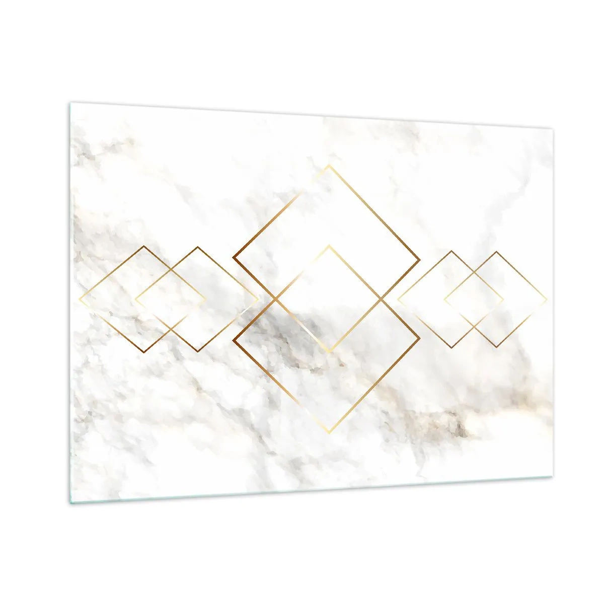 Schilderen op glas - Een uitzicht tot in het oneindige - 100x70 cm