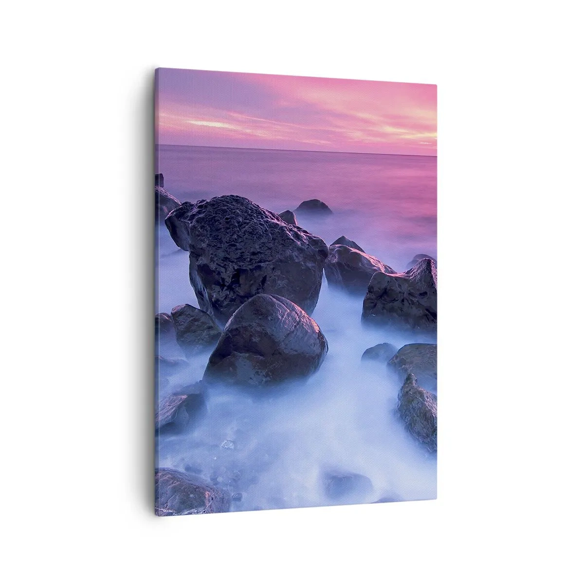 Schilderen op canvas - Geboorte in licht en mist - 50x70 cm