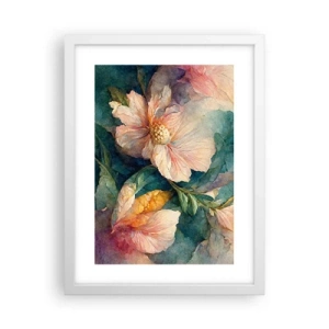 Poster in een witte lijst - Gewoon subtiliteit - 30x40 cm