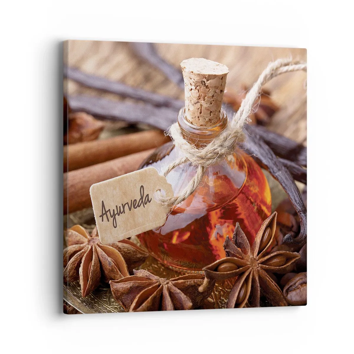 Schilderen op canvas - Naar de eenheid van lichaam en geest - 40x40 cm