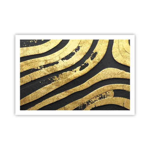 Poster - Alles vloeit - 91x61 cm