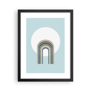 Poster in een zwarte lijst - Onweerstaanbare aantrekkingskracht - 30x40 cm