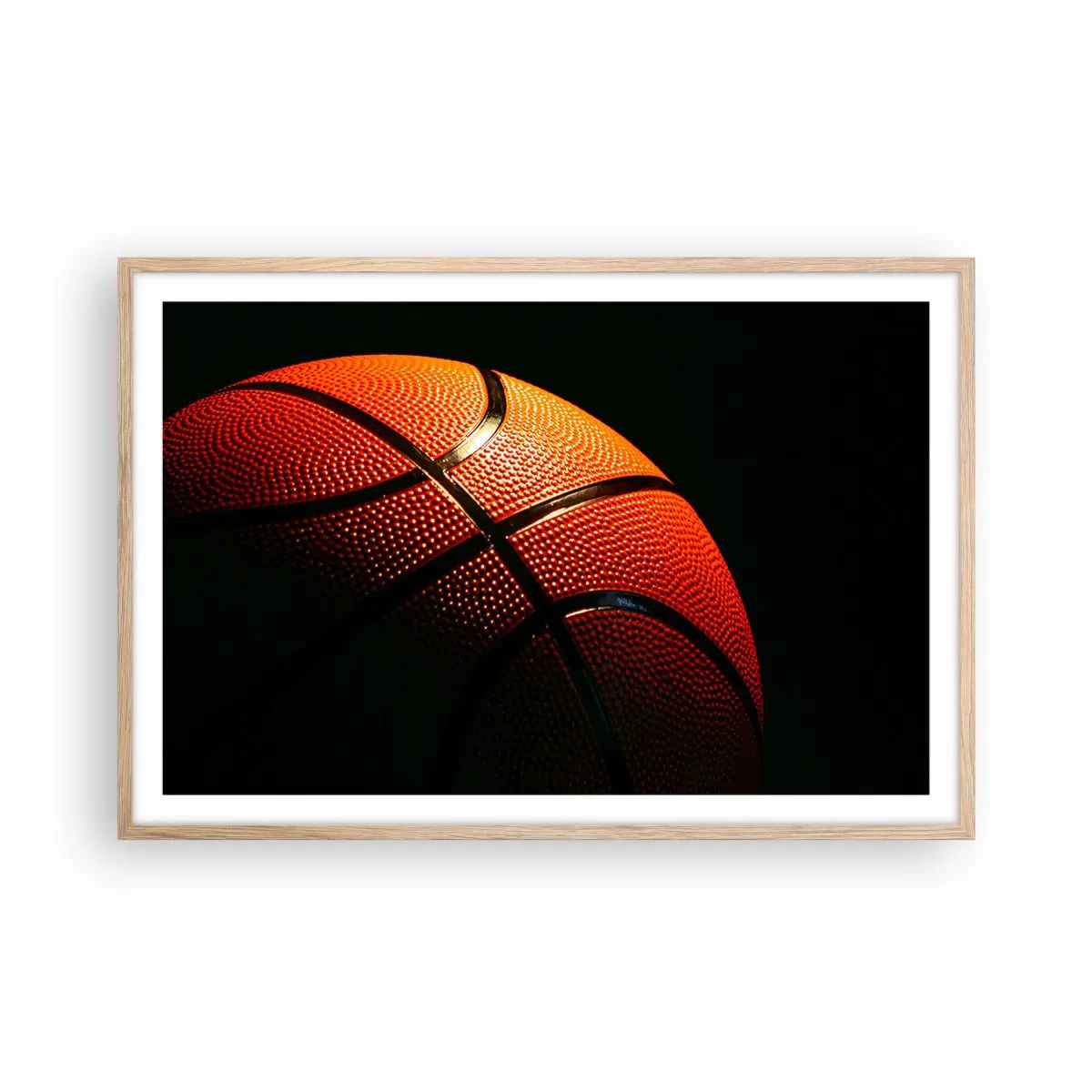 Een poster in een licht eiken lijst - Mooi als een planeet - 91x61 cm