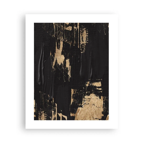 Poster - Spoor van aanraking - 40x50 cm