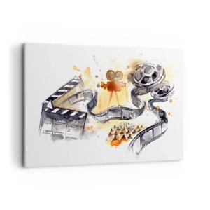 Schilderen op canvas - In het land van dromen - 120x80 cm