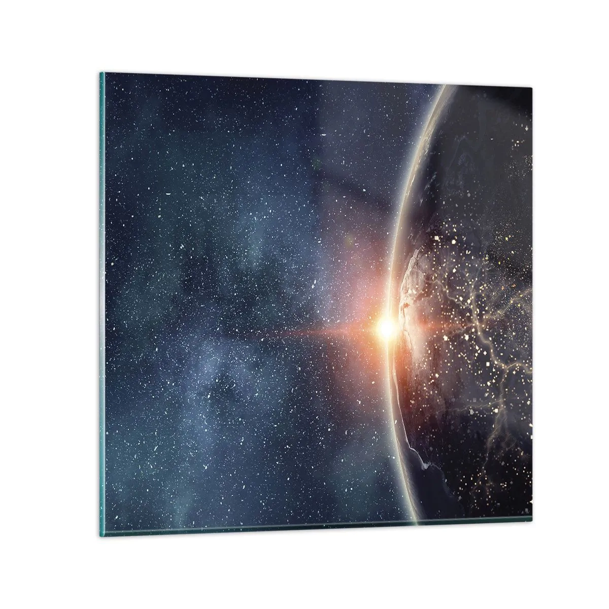 Schilderen op glas - In een nieuw perspectief - 40x40 cm