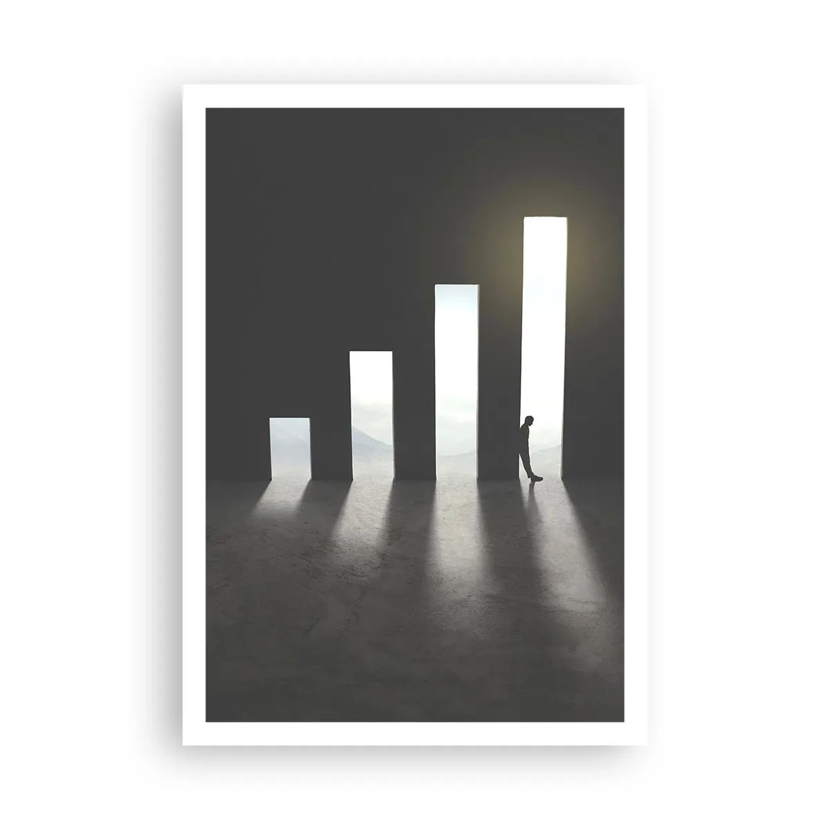 Poster - Succes - impressie - 70x100 cm