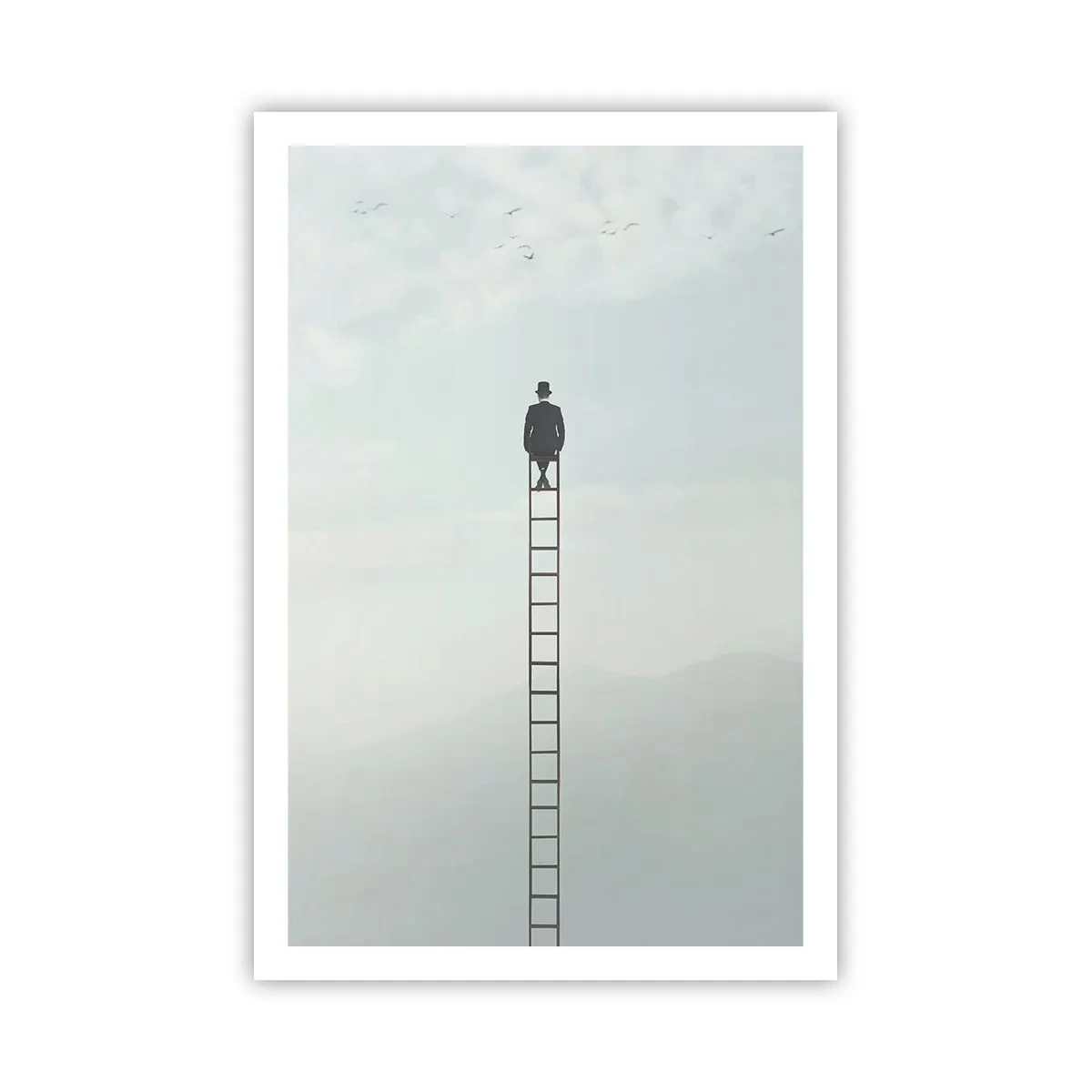 Poster - Stap verder op! - 61x91 cm