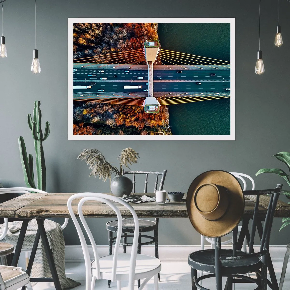 Poster - BEYOND the waters, beyond the forest - 40x30 cm