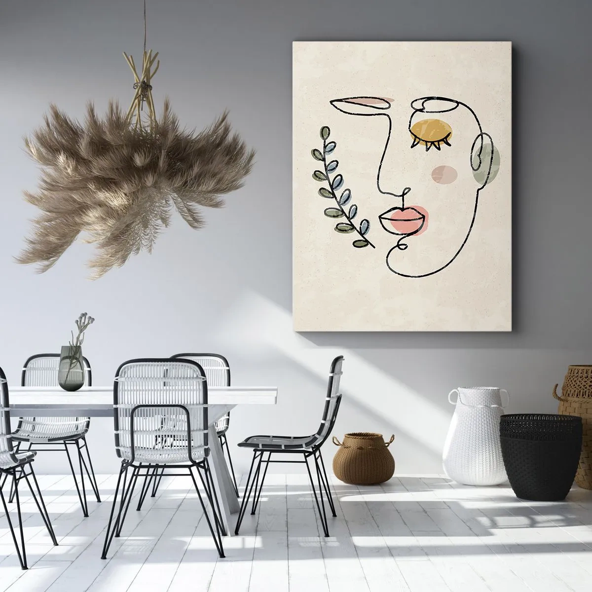 Schilderen op canvas - Vrede gevonden - 80x120 cm
