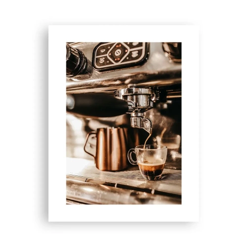 Poster - Koffie gloed - 30x40 cm