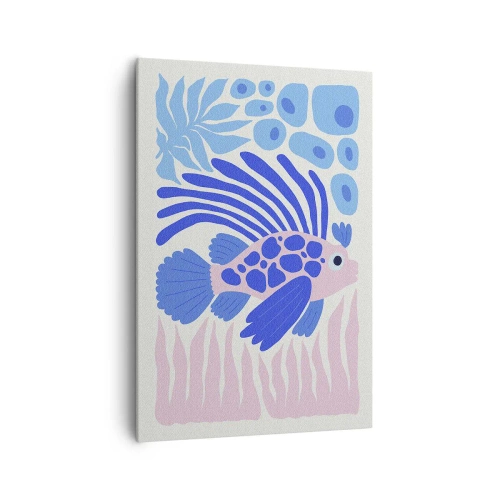 Schilderen op canvas - In je element - 70x100 cm