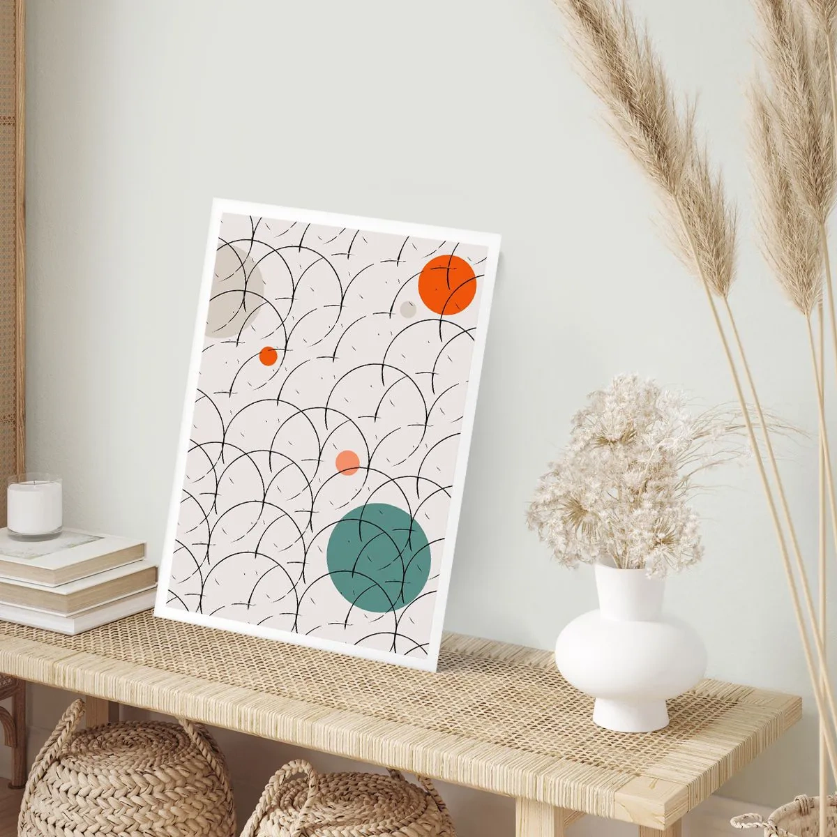 Poster - In de pop-art-sfeer - 61x91 cm