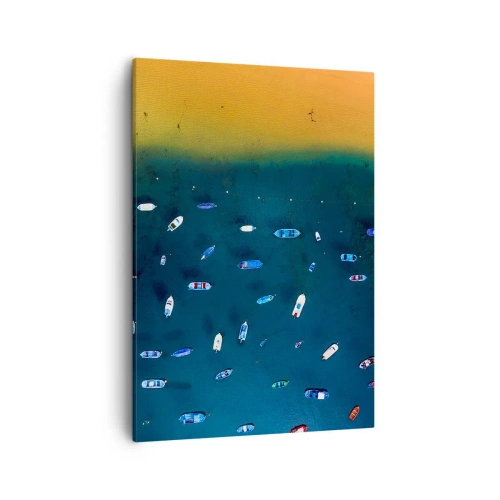 Schilderen op canvas - Vakantie spel - 50x70 cm