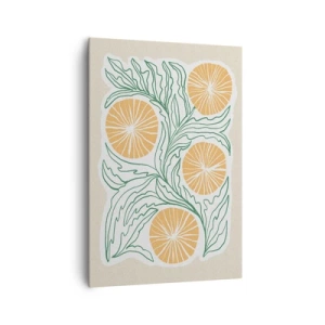 Schilderen op canvas - Etnisch met een vleugje abstractie - 70x100 cm