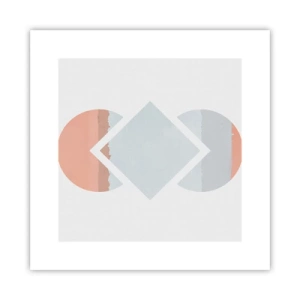 Poster - De situatie is duidelijk - 30x30 cm