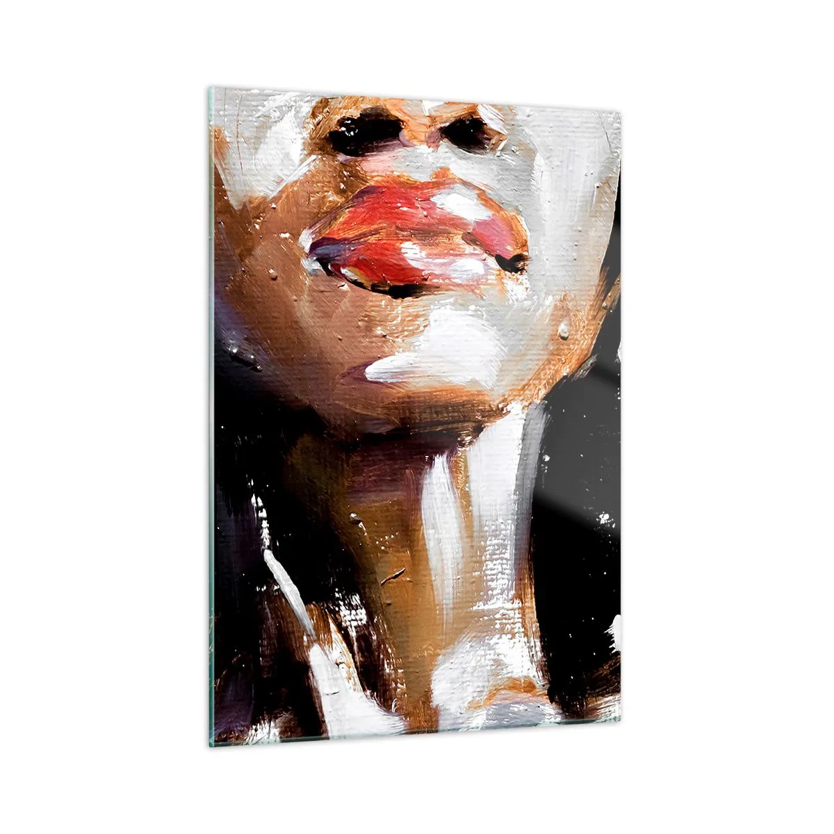 Schilderen op glas - Trots zonder vooroordelen - 50x70 cm