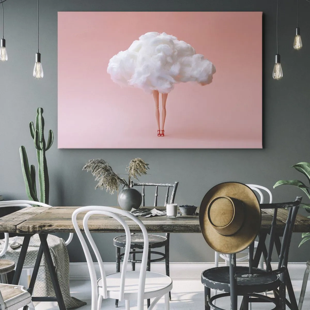 Schilderen op canvas - Zoete belofte - 120x80 cm