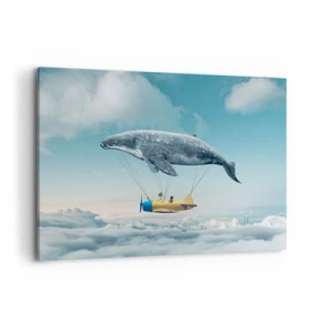 Schilderen op canvas - Waarom niet? - 120x80 cm