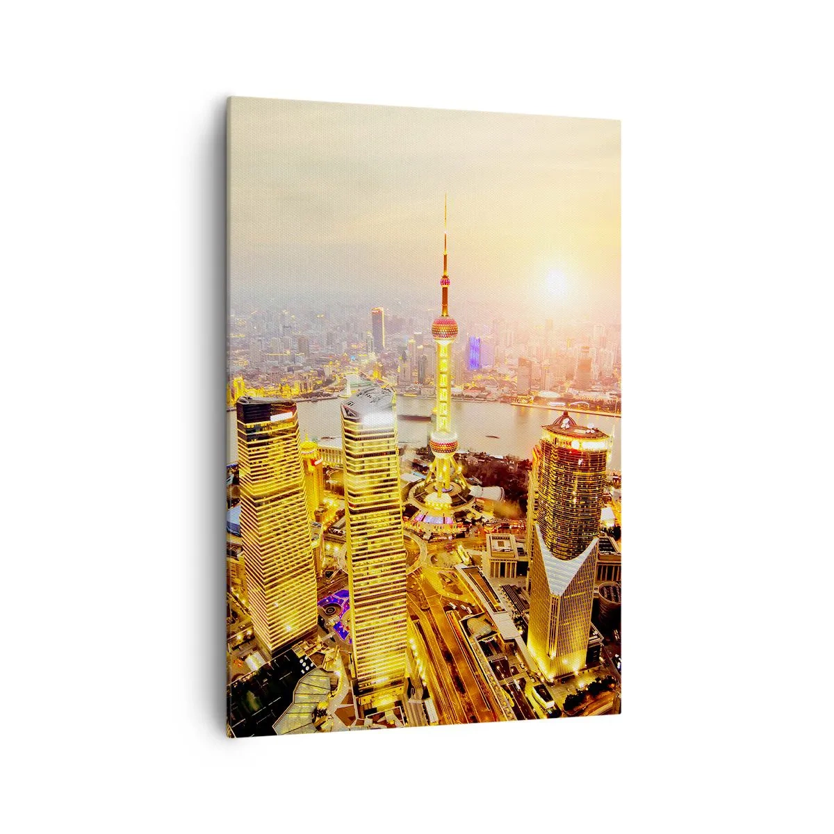 Schilderen op canvas - Aziatische droom - 70x100 cm